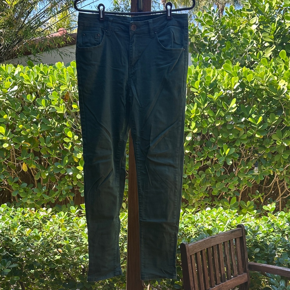 Dark Green Pants